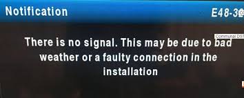 dstv no signal problems